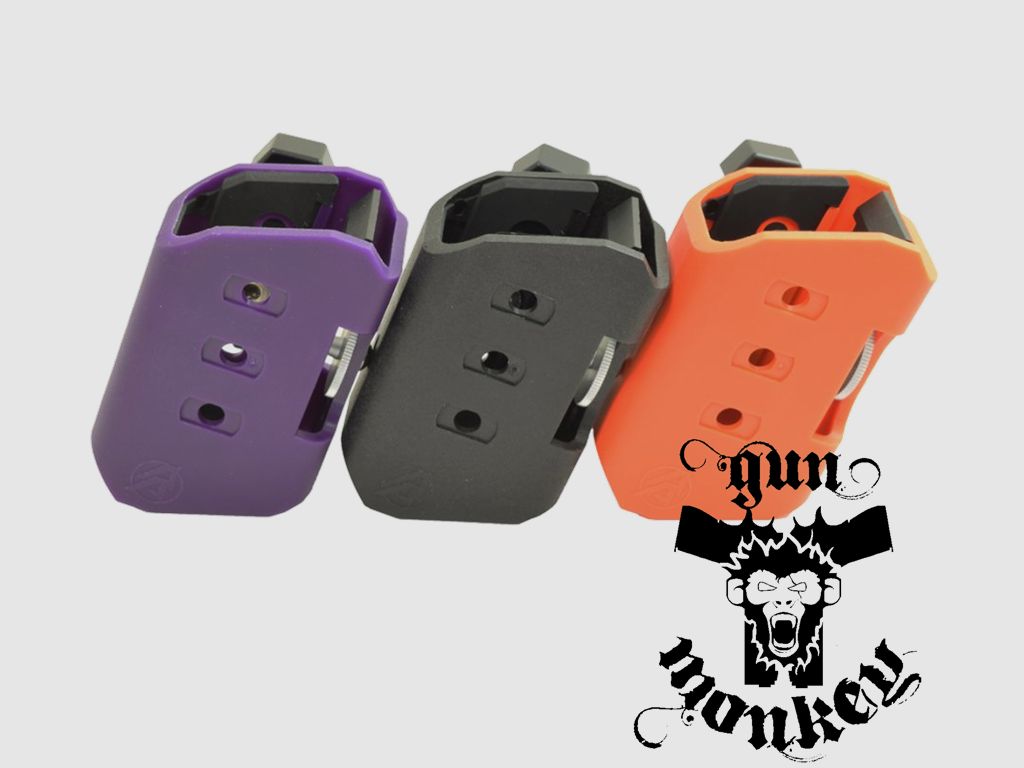 Ładownica pistoletowa DAA ALPHA-Xip niebieska / polymer pouch blue 1,5" hanger (103273), zdjęcie 3 z 8