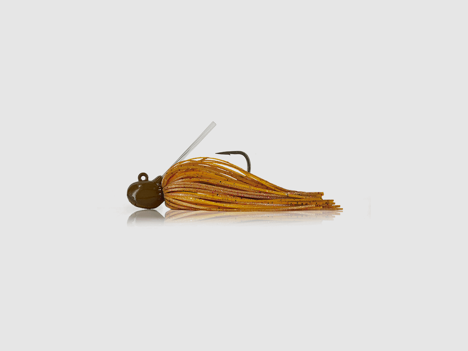 MOLIX – NANO-JIG 3.5g 1/8oz #124 Pumpkin Black Red Pepper