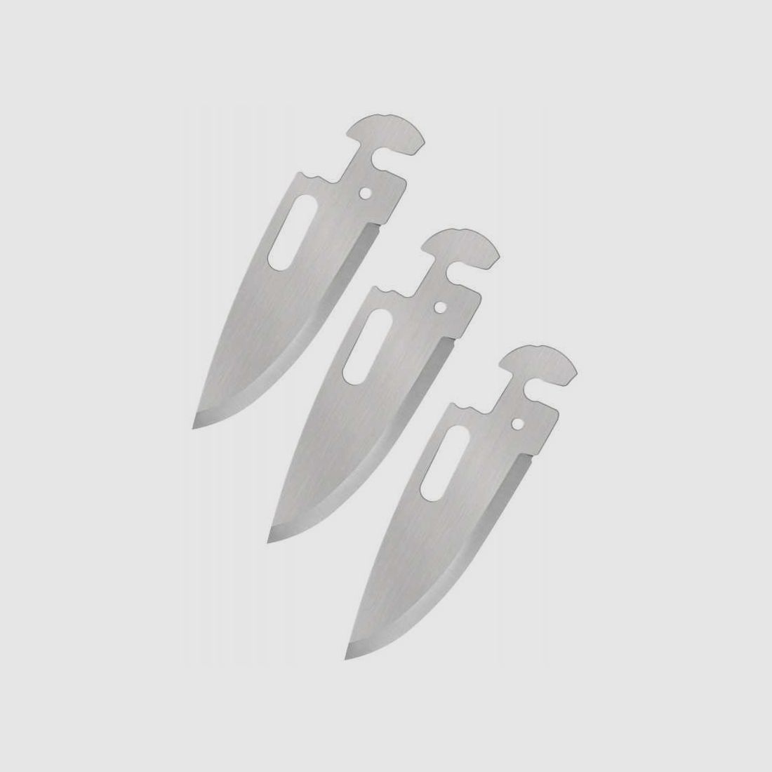Cold Steel Click-N-Cut Folder Ersatzklingen, Drop-Point, 3er Pack