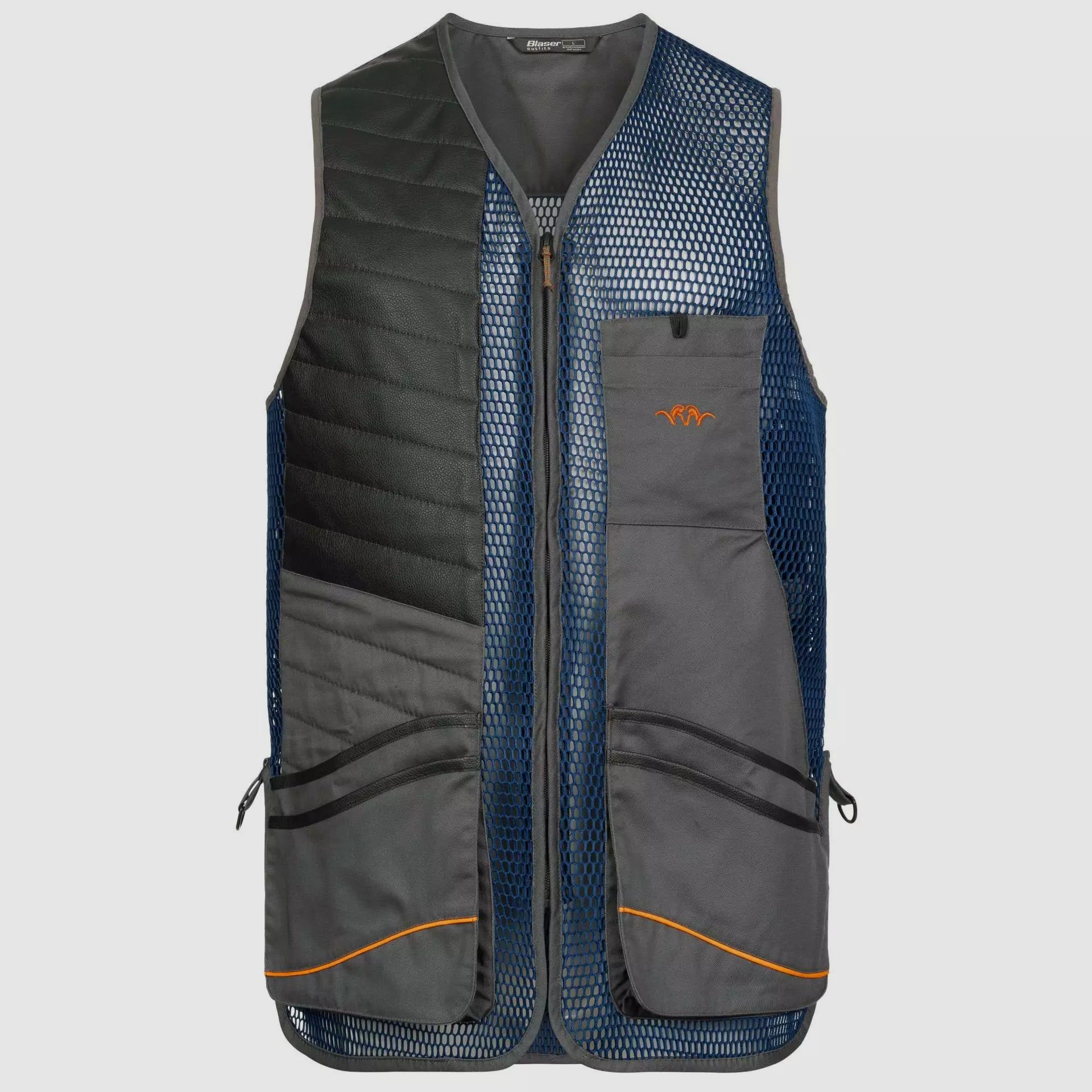 Chaleco de competición BLASER diestro / zurdo 4XL / Gris / Diestro, imagen 1 de 8