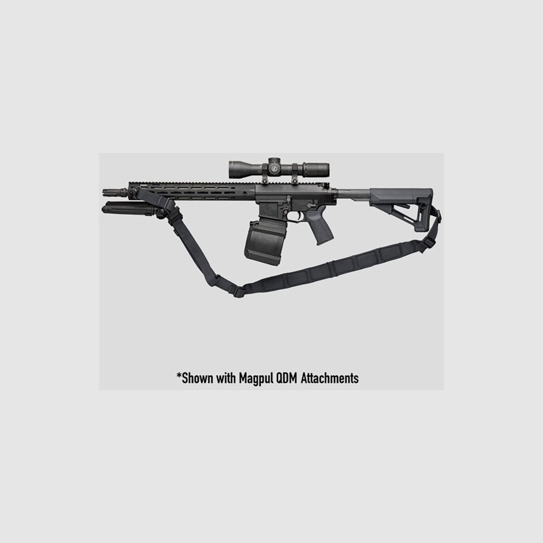 MAGPUL MS1 padded two-point rifle sling (Stealth Gray), image 4 of 4