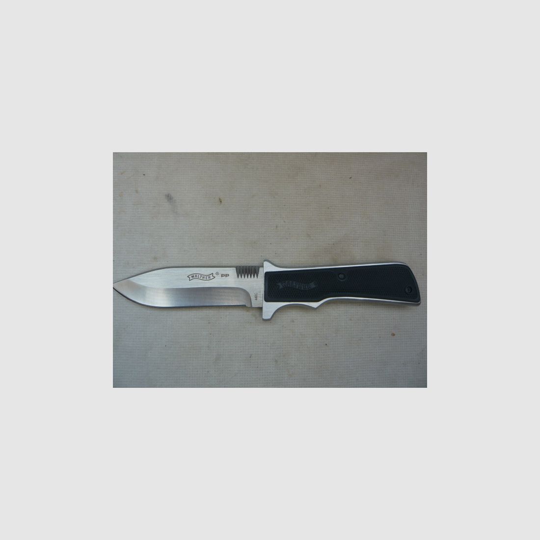Walther PP Knife Feststehenes Messer für Jagd und Freizeit