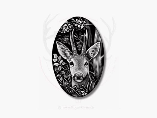 Calotte en argent Chevreuil BLASER