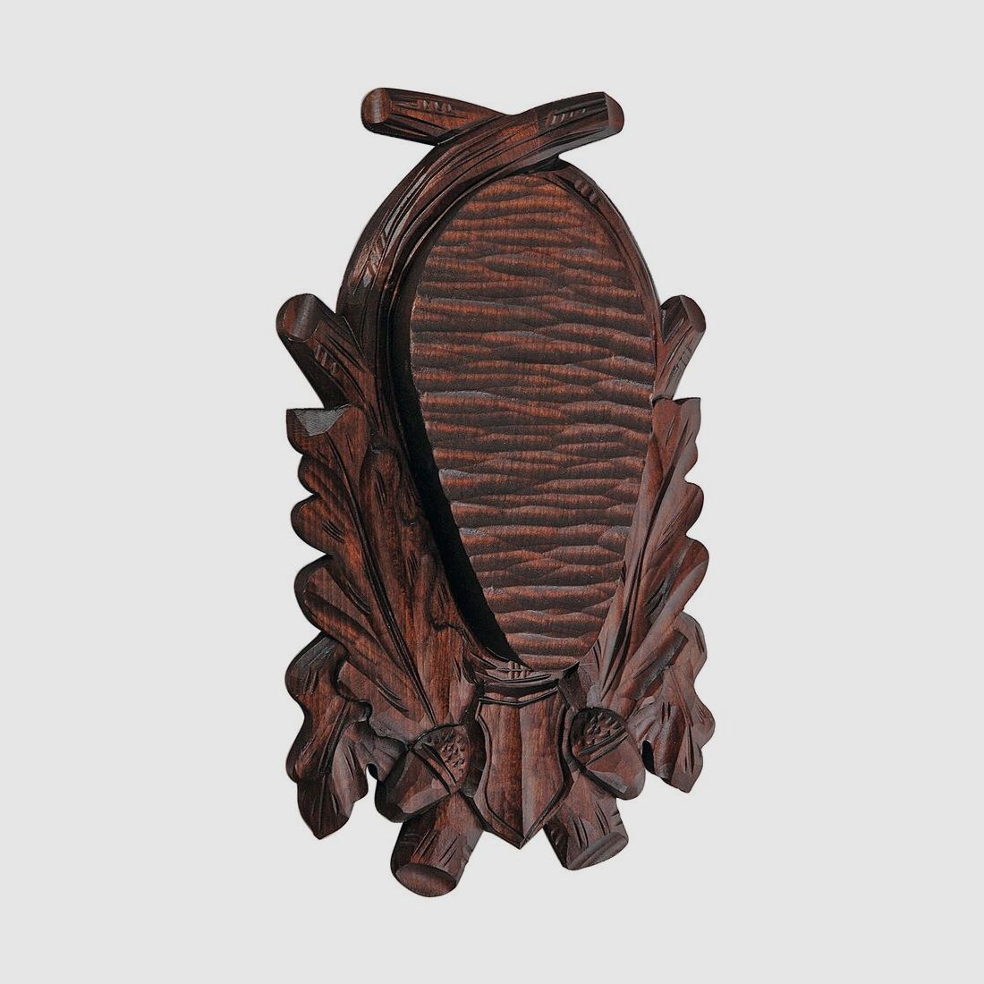 Gamsbrett aus Eiche – geschnitzt – 23 x 14 cm