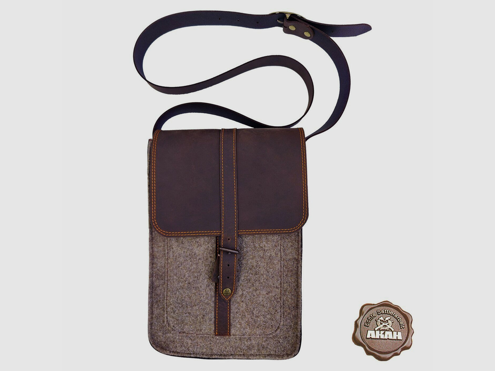 AKAH Messenger-Tasche Wollfilz​ Tasche