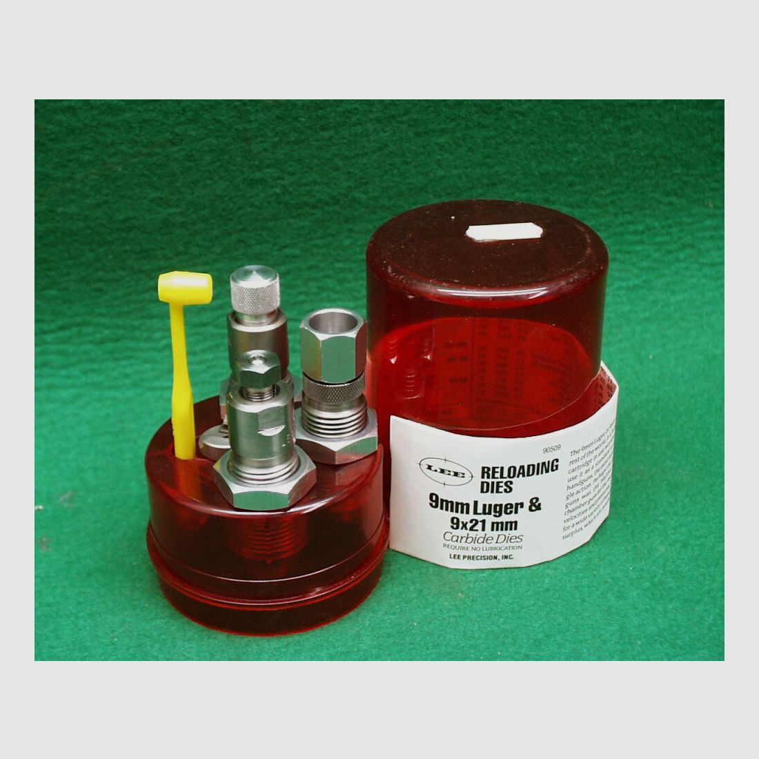 LEE Round Reloading Dies 9mm Luger&9x21mm