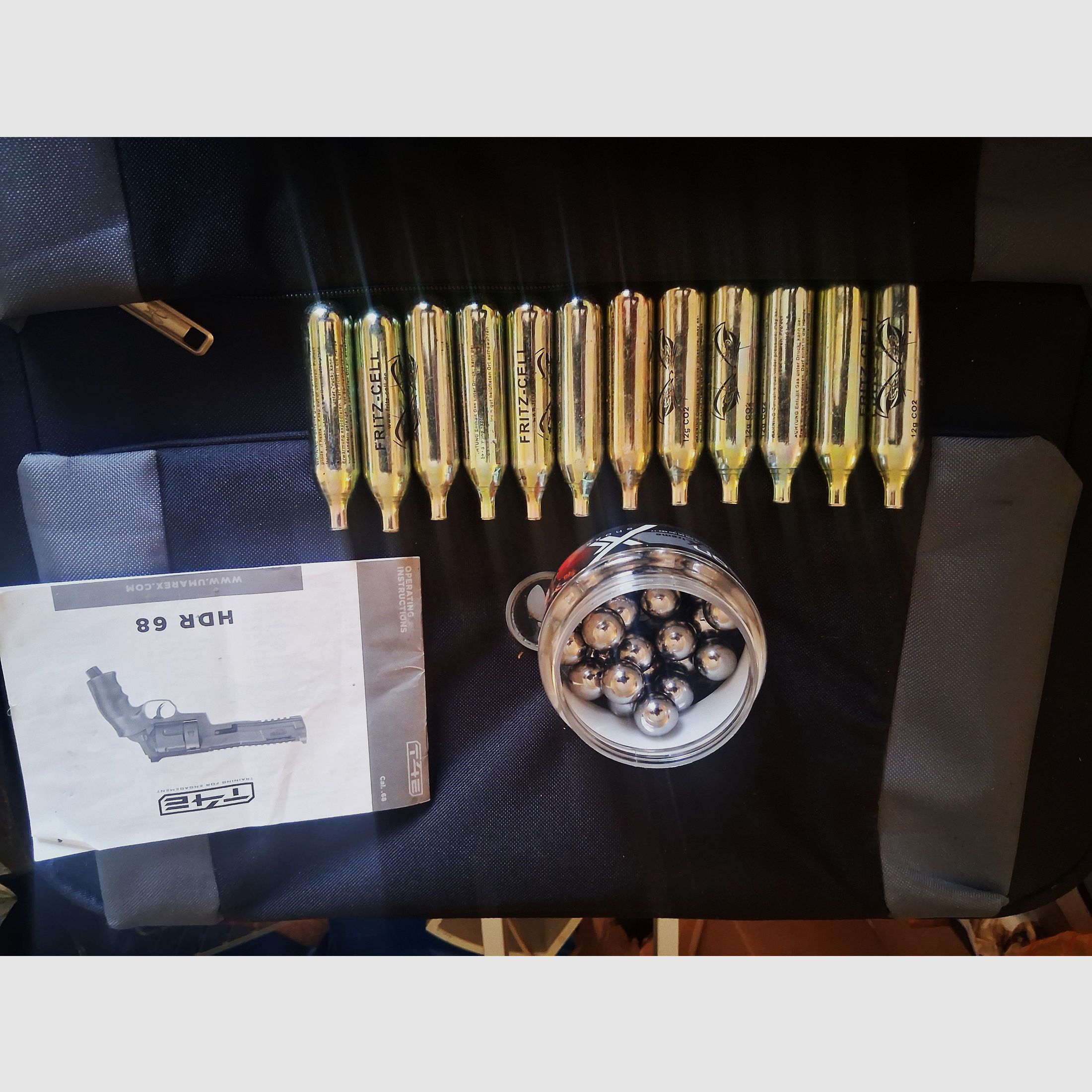 HDR 68 Revolver de défense domestique SET – COMME NEUF + BEAUCOUP D'ACCESSOIRES – PRÊT À L'EMPLOI IMMÉDIAT