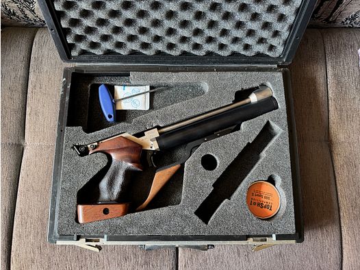 Walther LPM-1 précompresseur pistolet de match, rare, état TOP !