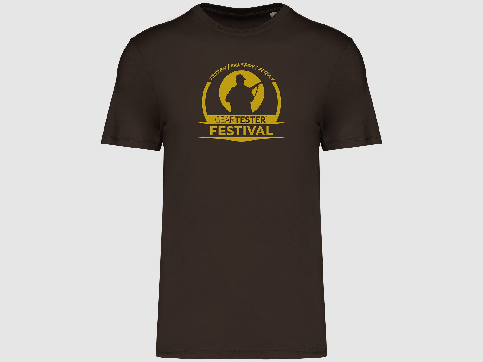 Geartester Festival Bio T-Shirt, großes Logo