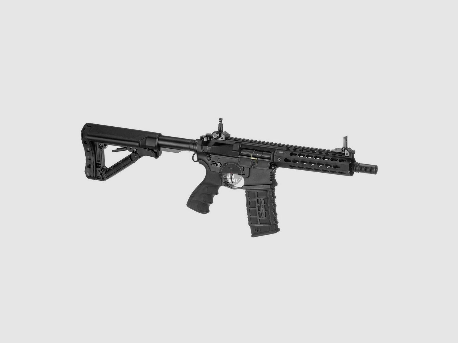 Softair - Gewehr - G&G GC16 E.T.U. SR CQB S-AEG-Schwarz - ab 18, ber 0,5 Joule