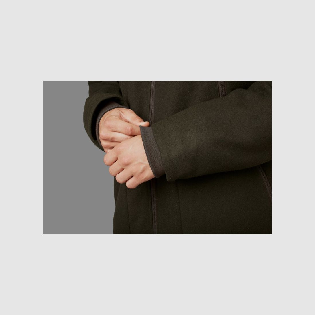 Härkila Metso Winterjas groen / Schaduwbruin