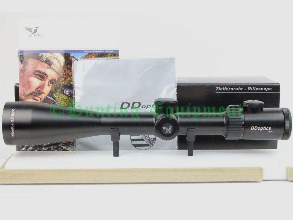 DDoptics V6 2.5-15x50 N-FX