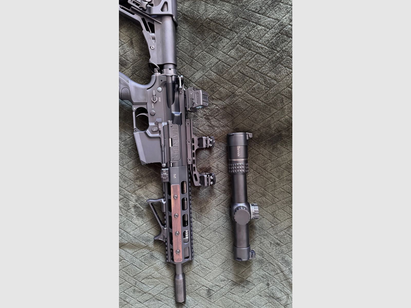 Haenel CR 223 avec de nombreux accessoires en excellent état