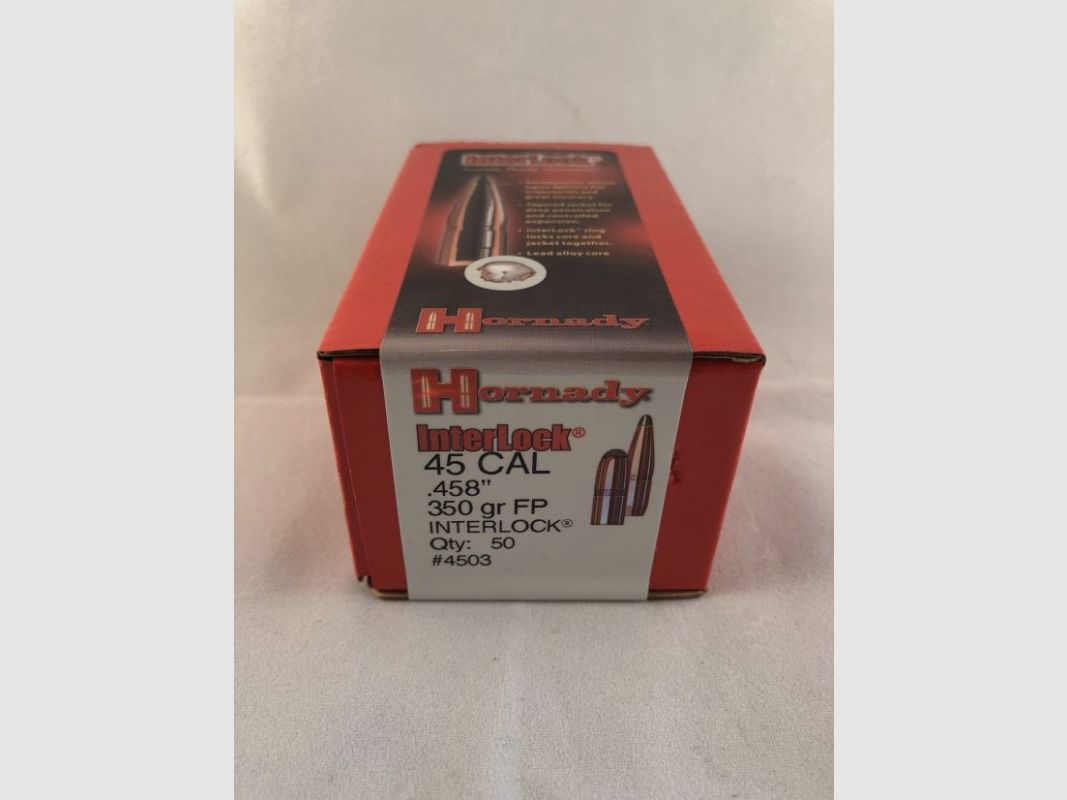 HORNADY Balas 45 GR 350 FP