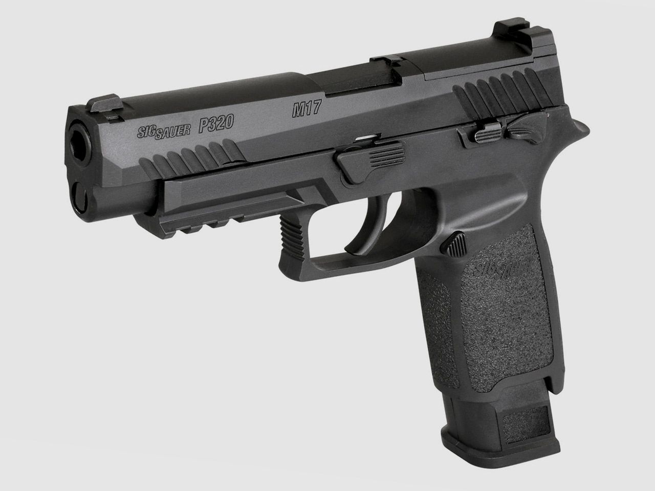 Softairpistole Sig Sauer ProForce P320 M17 GBB Gas Blow Back optional CO2 schwarz Kaliber 6 mm BB (P18)