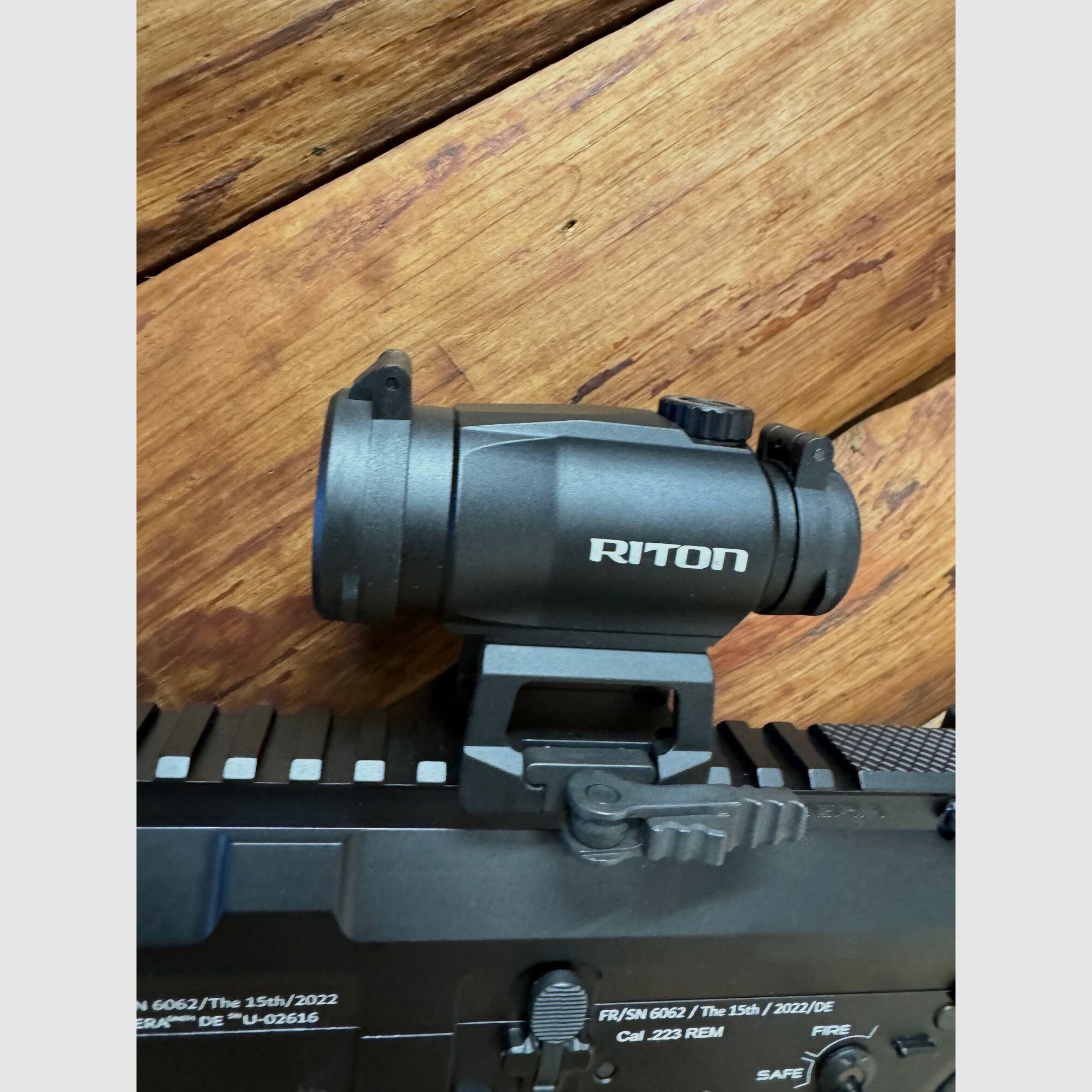 HERA ARMS 7.5 » 223 REM PACK MIT ROTEN DOT RITON UND INFORCE LAMPE, Bild 4 von 5