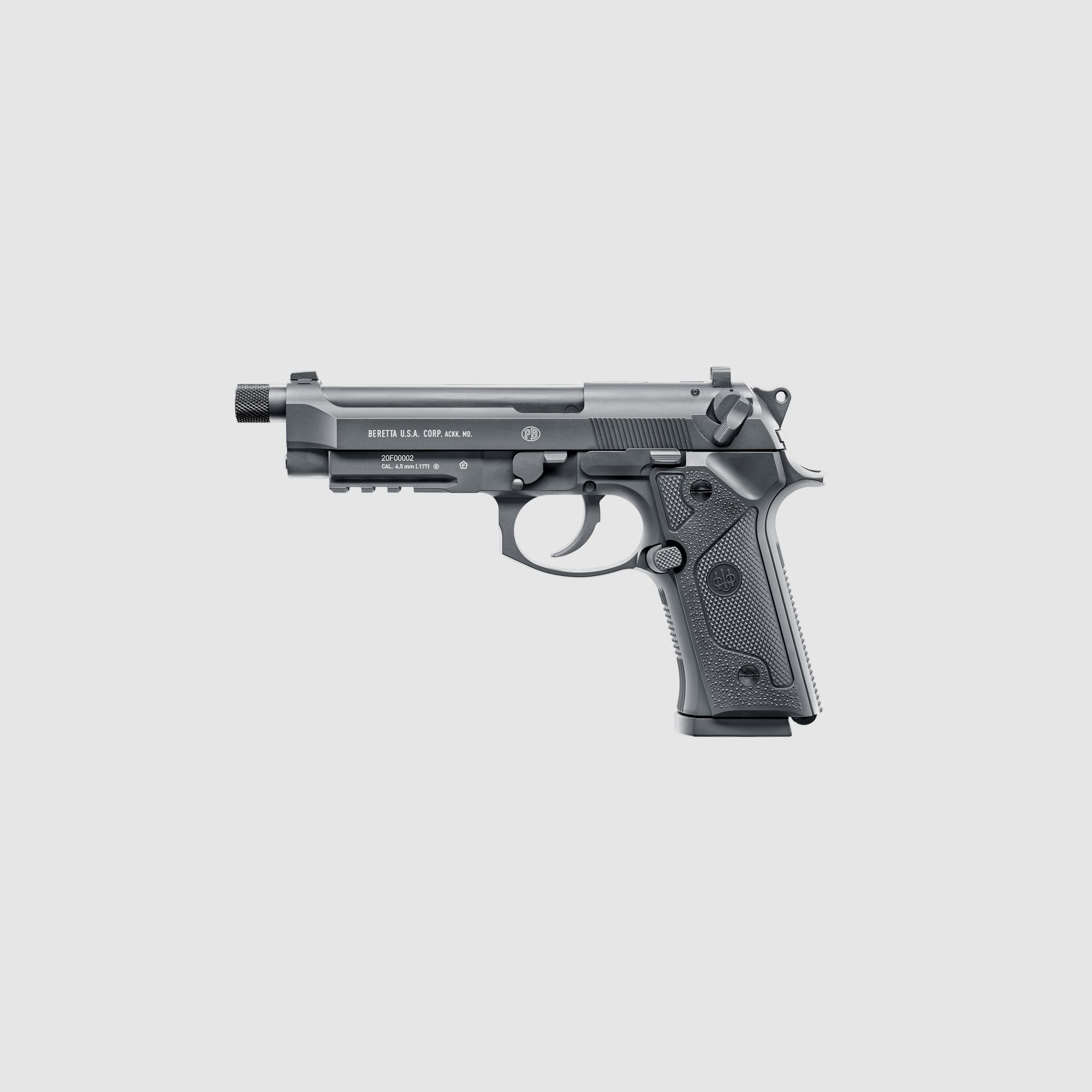 Beretta M9A3 FM 4,5 mm CO2 schwarz, &lt; 3,0 J BB