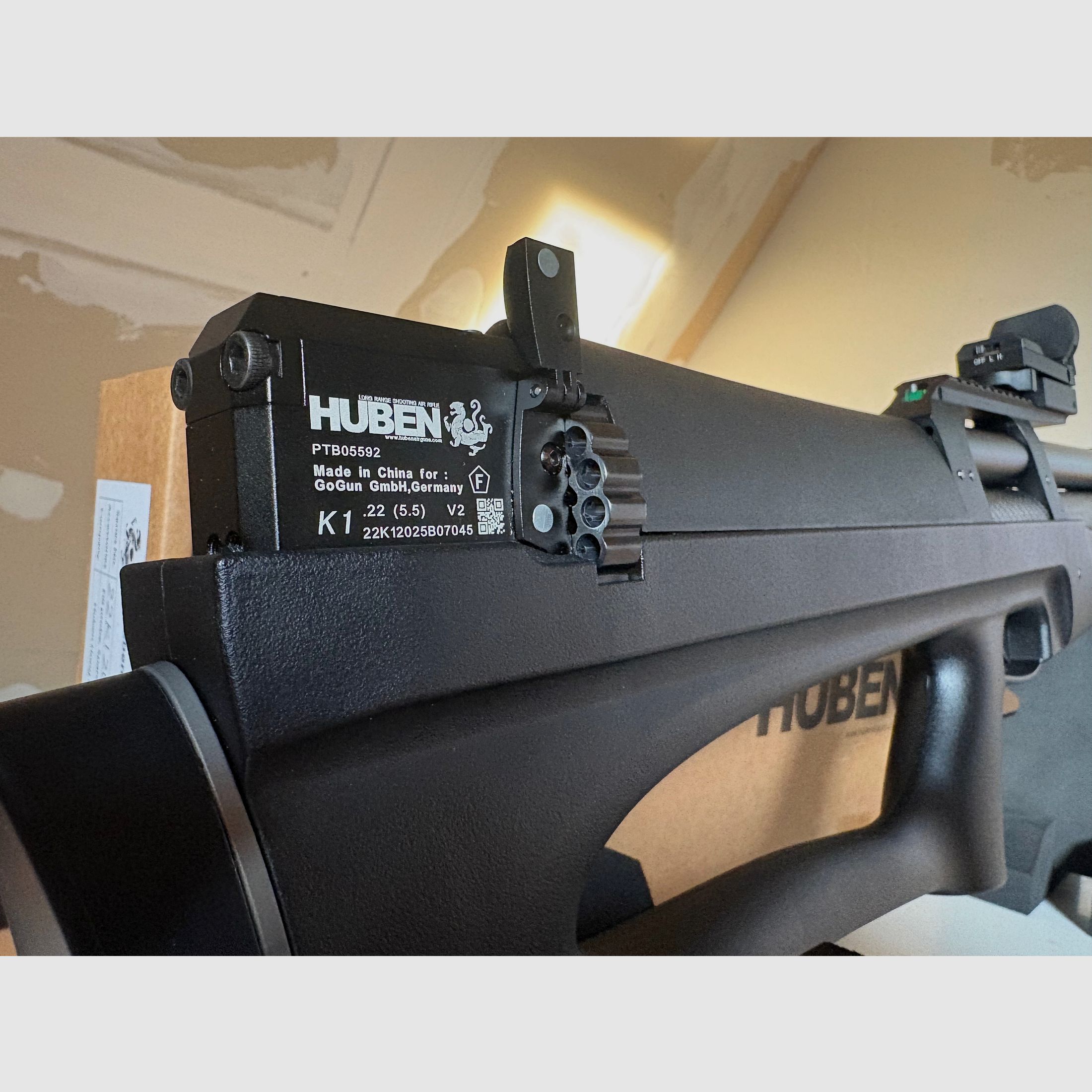 Huben K1 avec accessoires