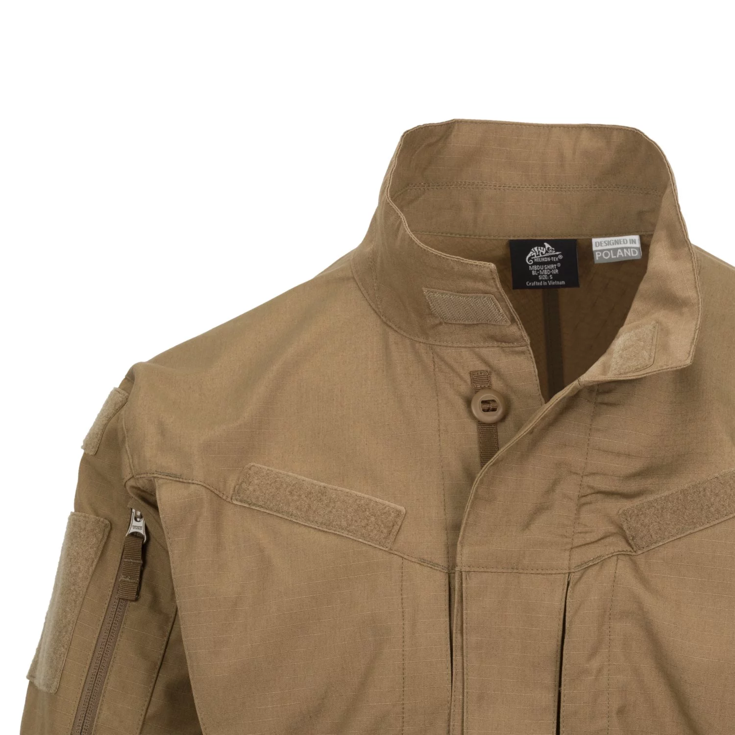 Chaqueta MBDU – NyCo Ripstop – Mud Brown (BL-MBD-NR-60), imagen 10 de 24