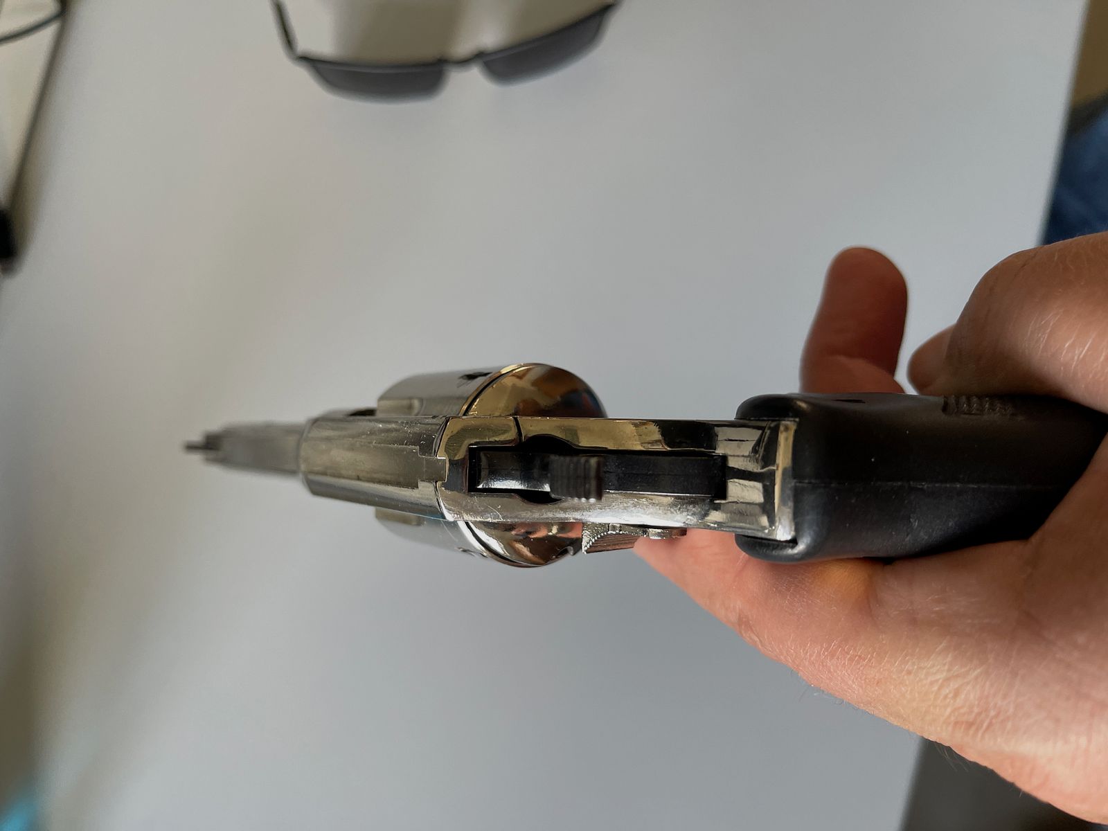 Holek Revolver Model 040, 4“ ALFA-PROJ Vernickelt