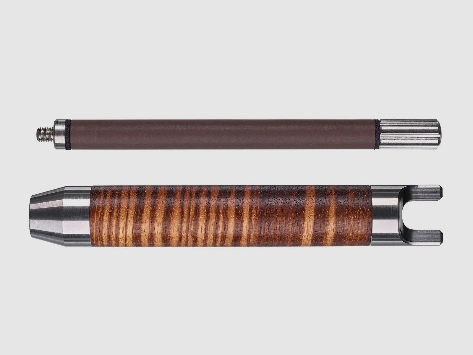 XADR ONE Professionele Messenslijper Zebrano Kruis Hout, afbeelding 2 van 7