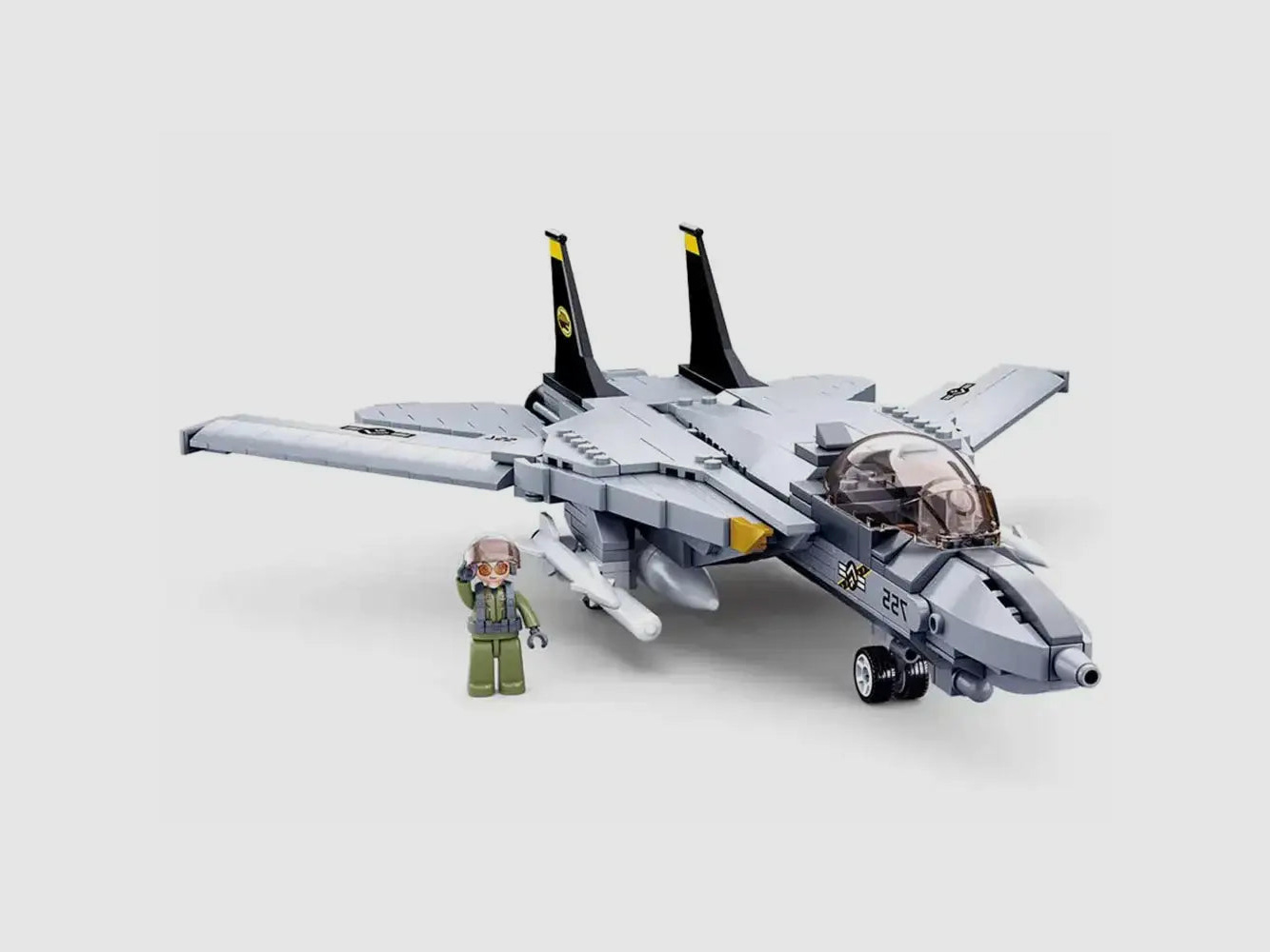 Sluban Sluban Building Set Modern Jet Fighter M38-B0755