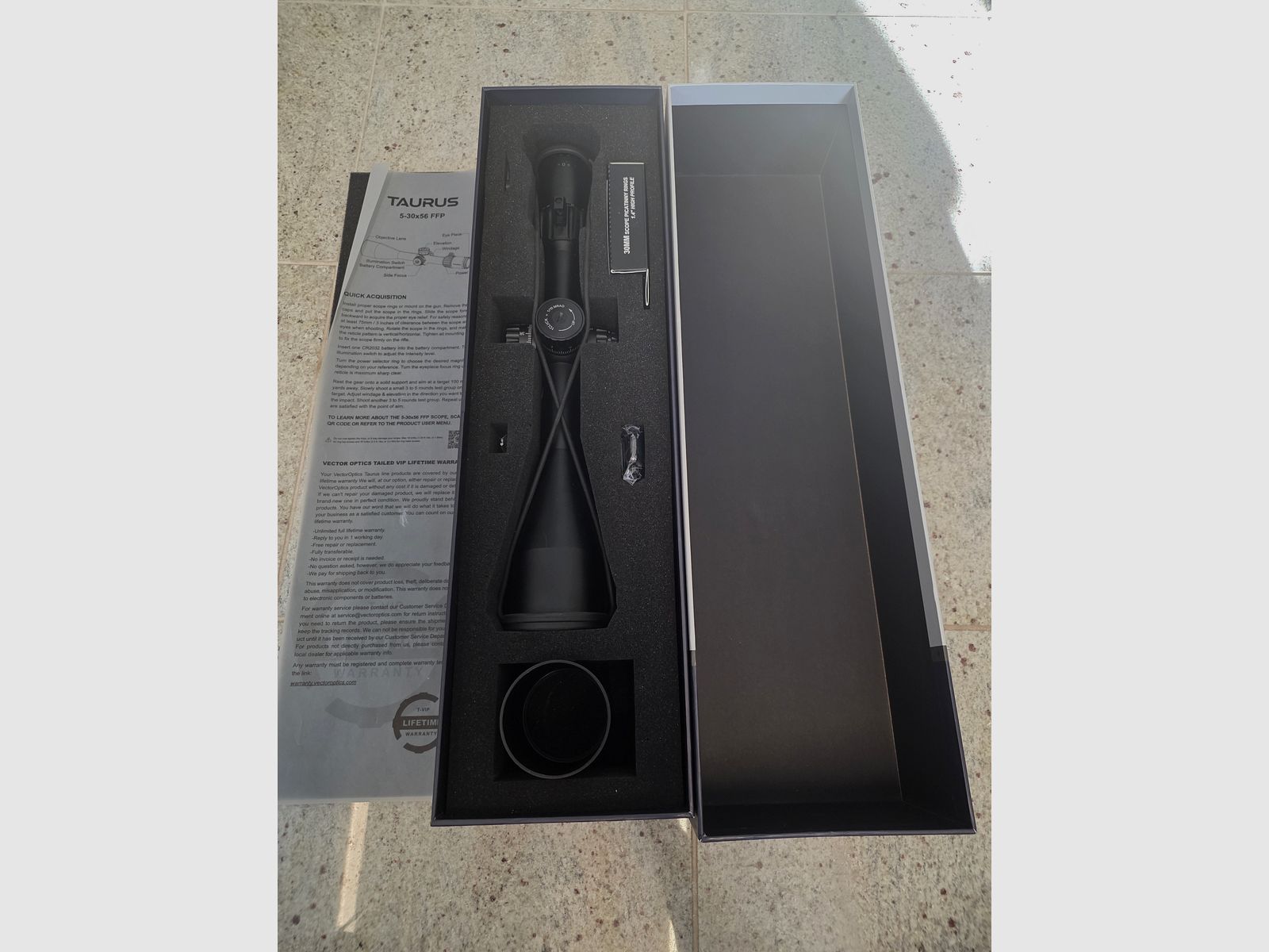Visie Vector Optics SCFF-66 Taurus 5-30x56 GenII MIL