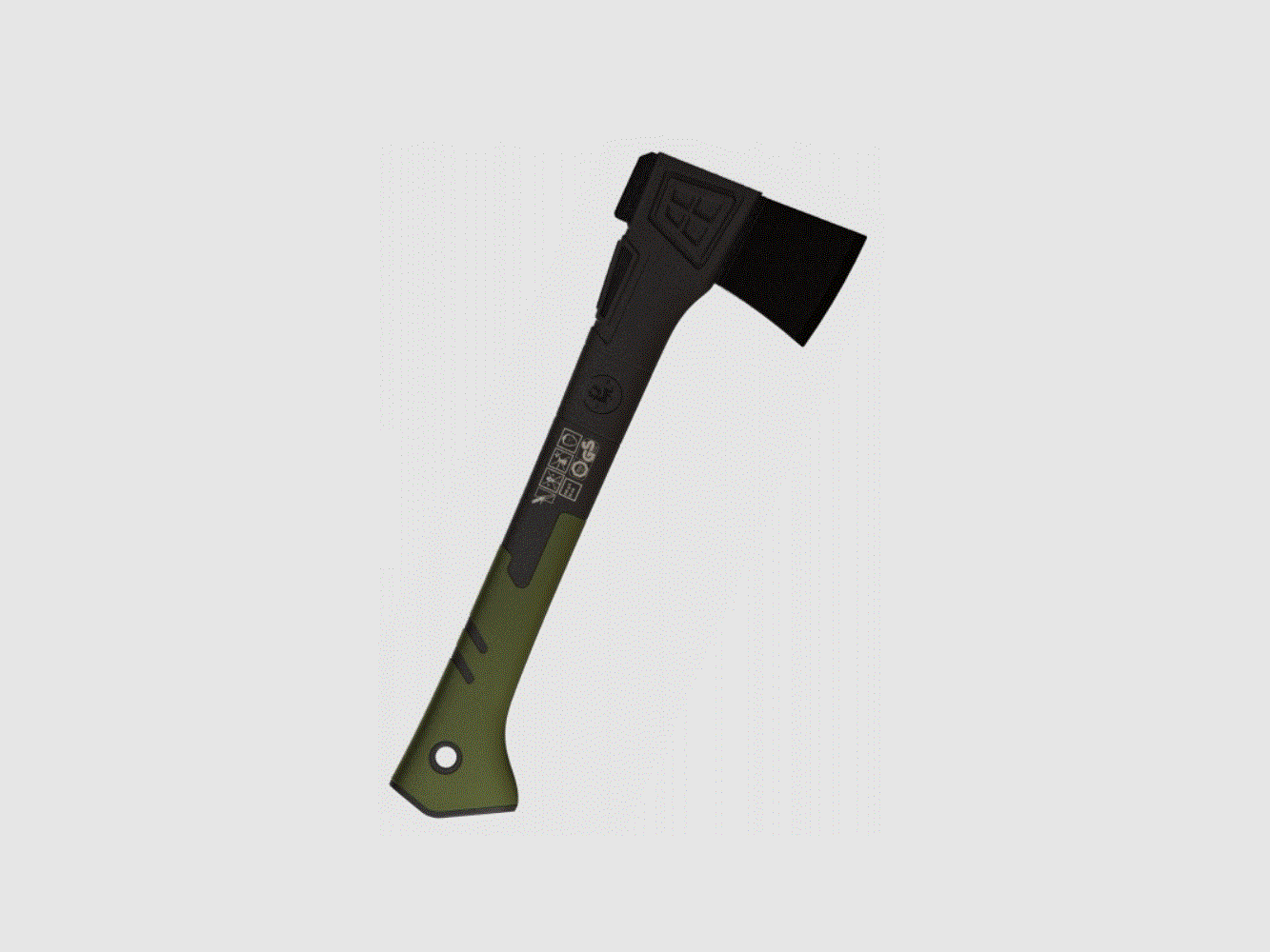 Brusletto, Ascia da campeggio Kikut, 36 cm