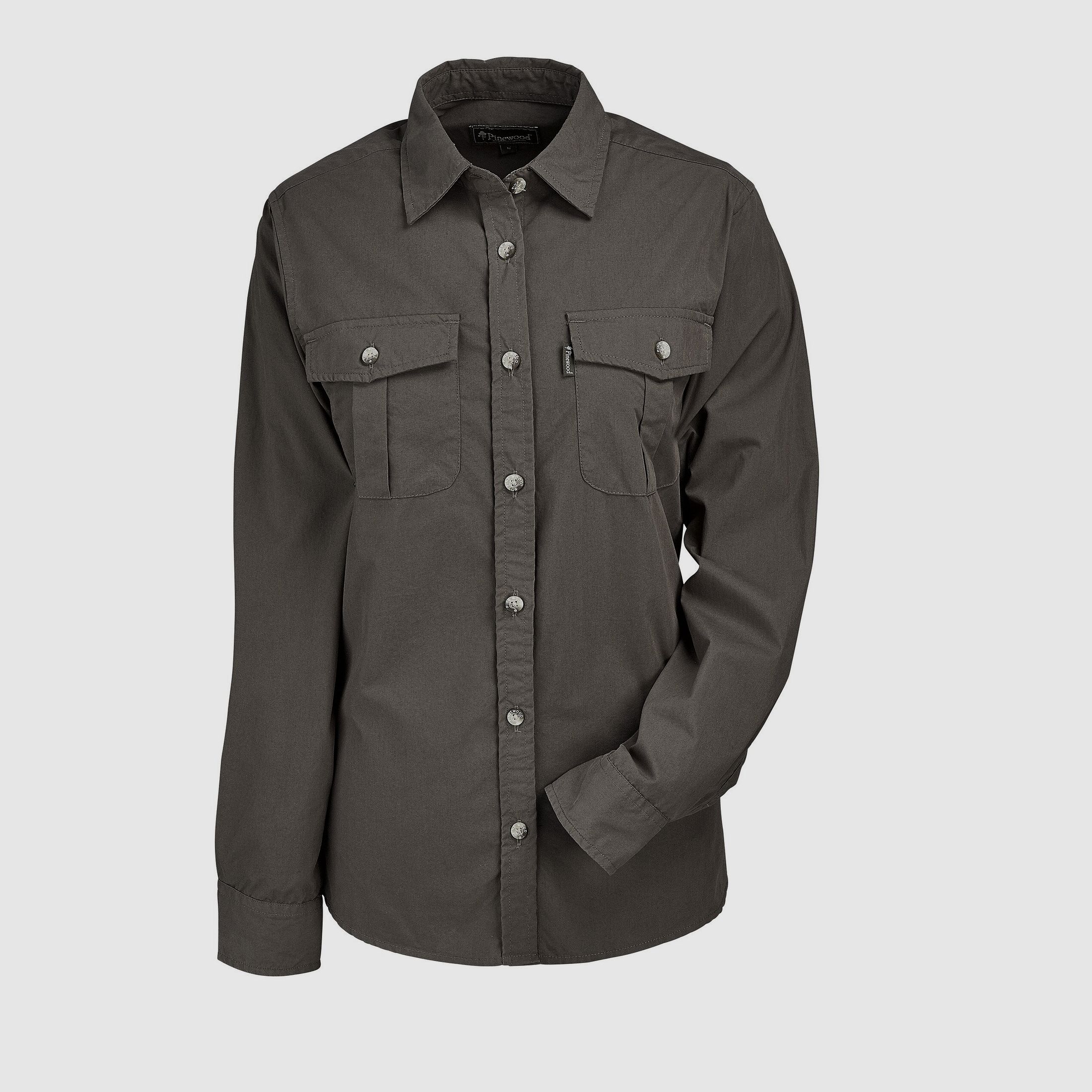 Blusa de manga larga de pino Safari