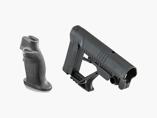 LUTH-AR MBA-5 BUTTSTOCK & CHUBBY GRIP BLACK