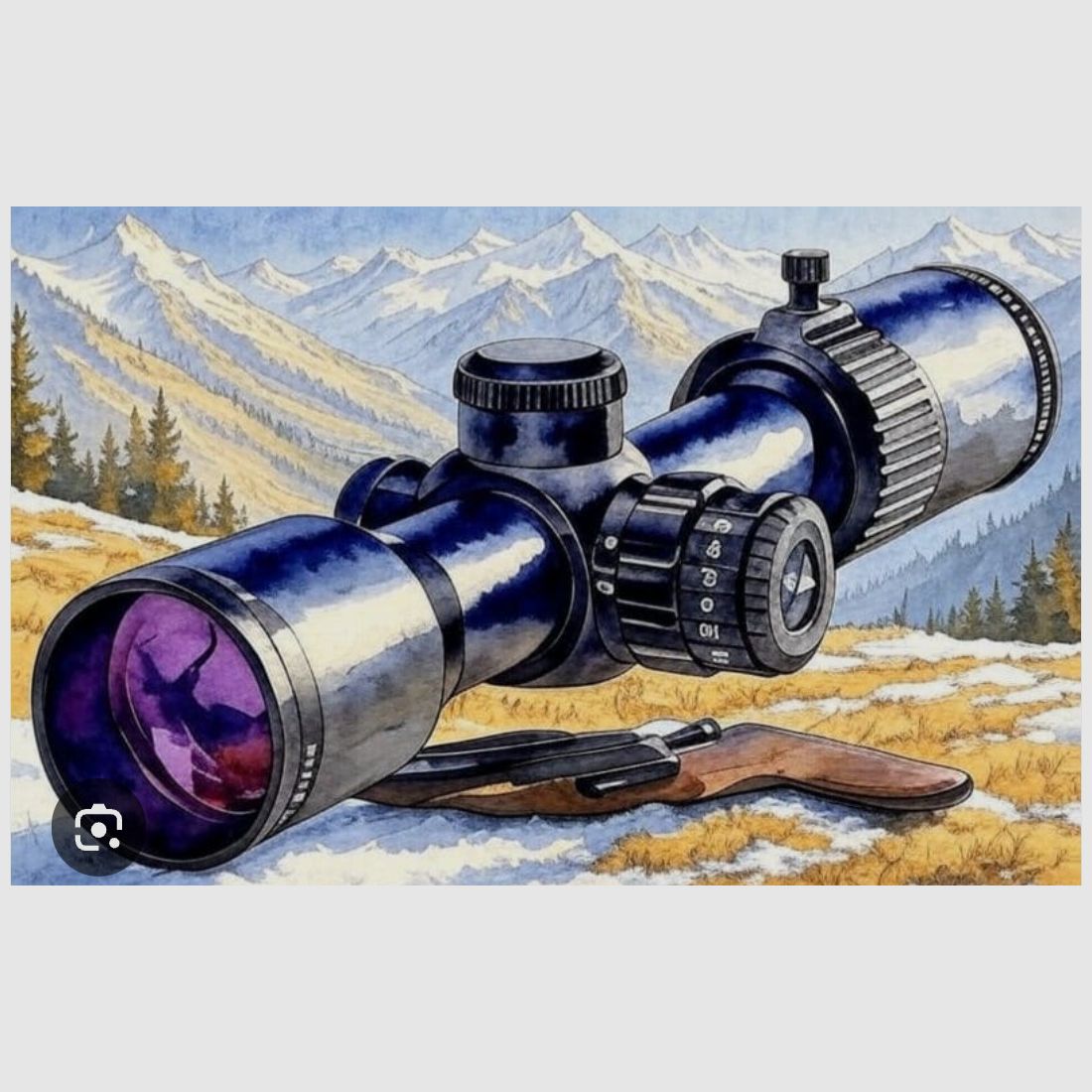 DD optics lunette de tir 1,5 à 15 x 40 toute neuve dans la boîte facture disponible