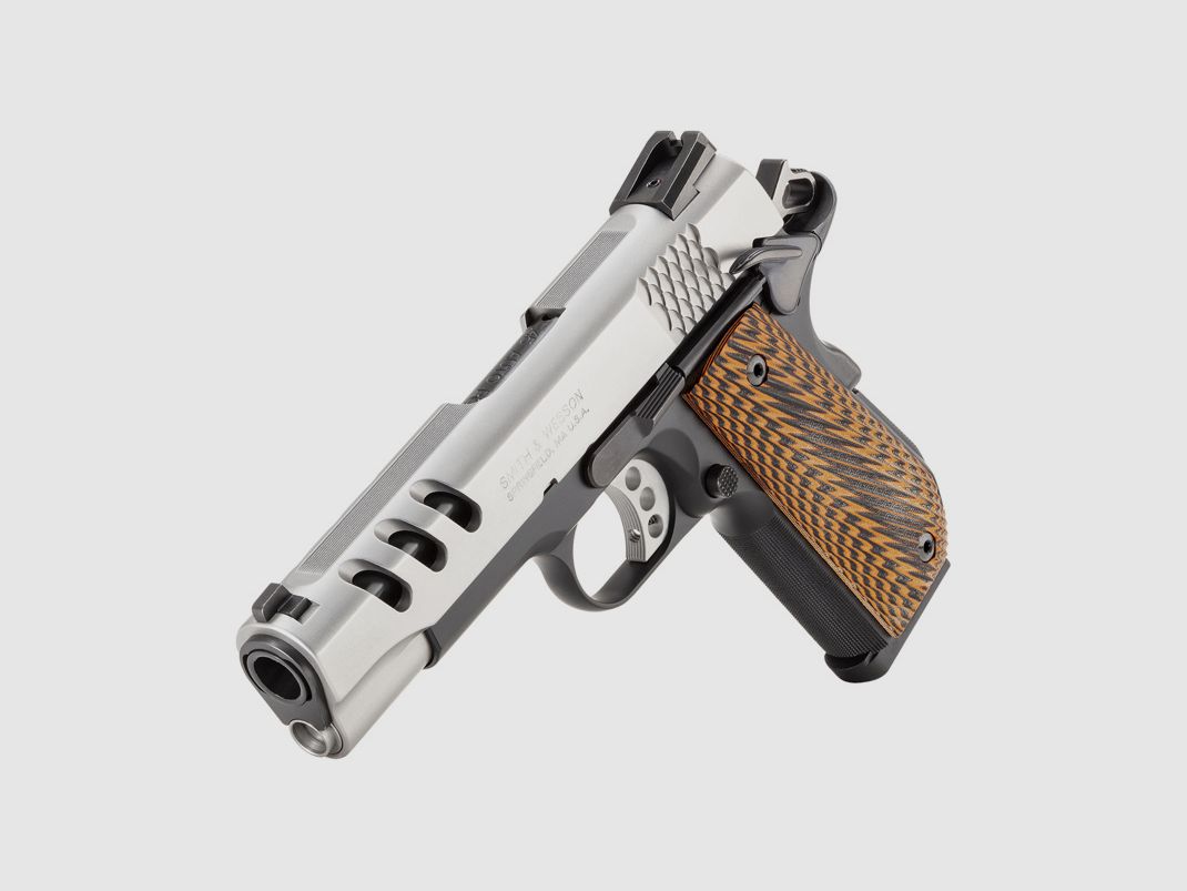 Smith & Wesson Pistol SW1911 Two-Tone 4.25′ .45ACP, afbeelding 3 van 6