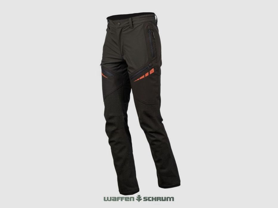 Somlys Softshellhose Newtek Green