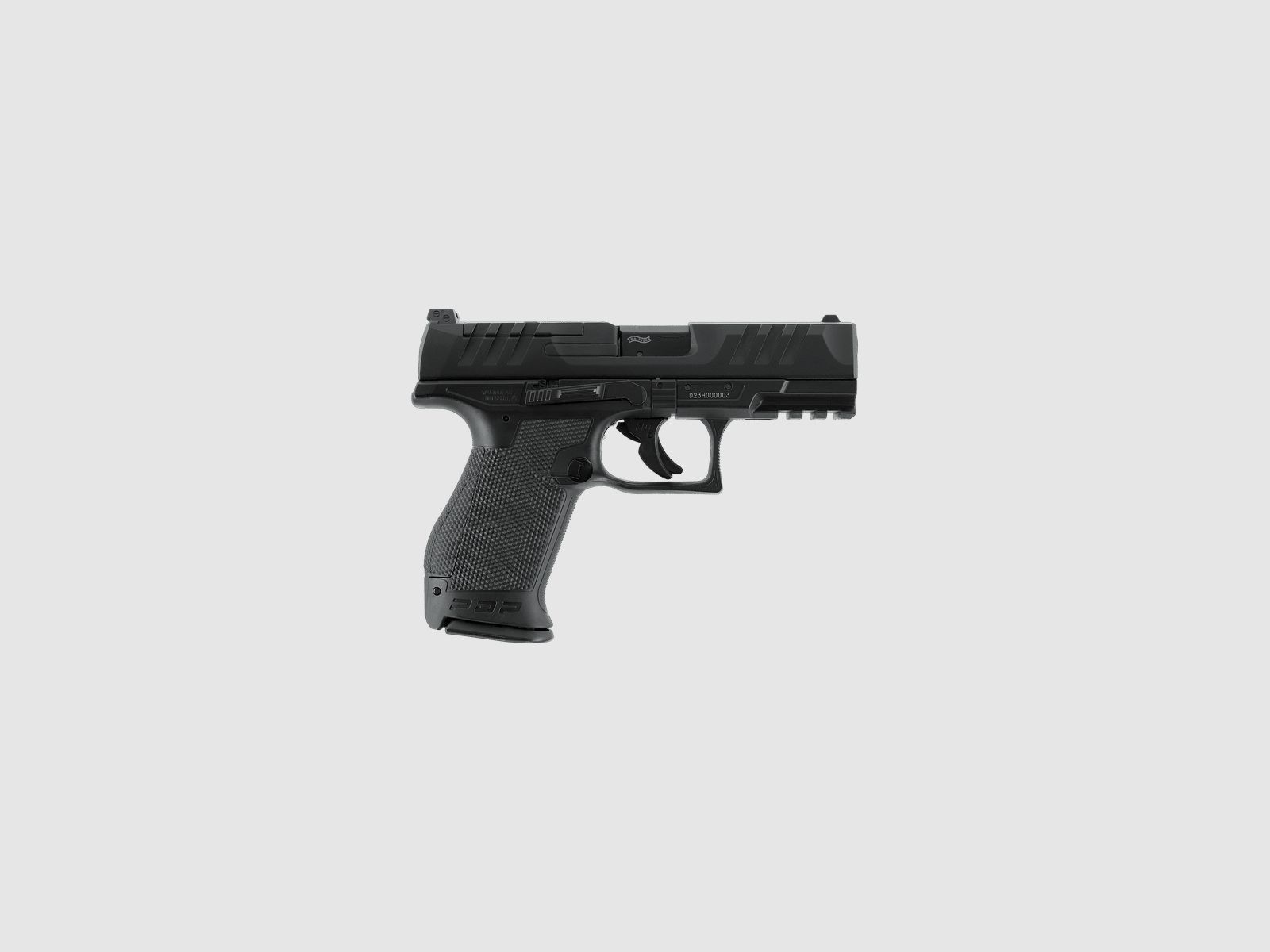 Walther PDP Compact 4" CO2 Pistol Airsoft Ottica Pronta in Nero | Umarex