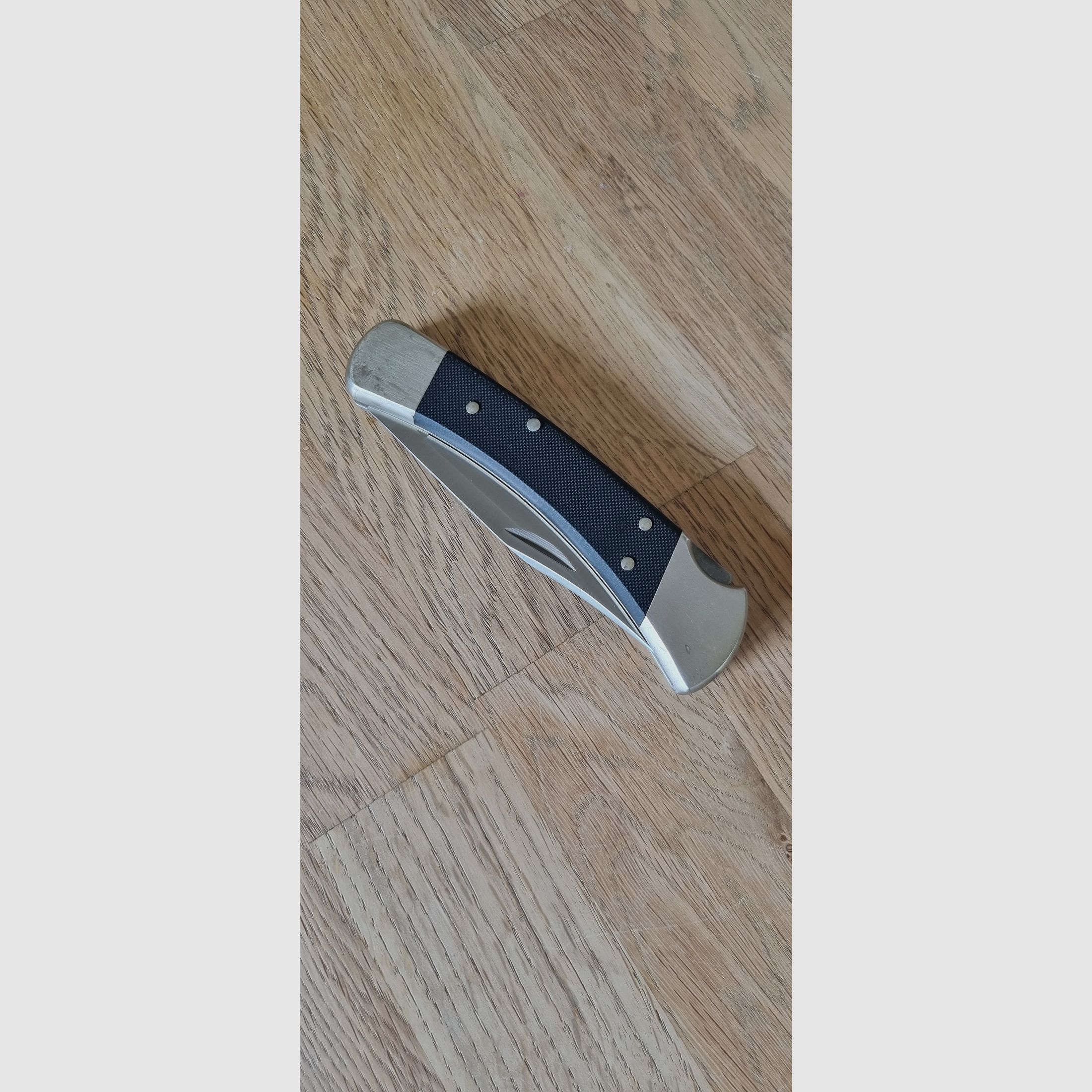 Buck 110 Hunter Pro neusilber silber