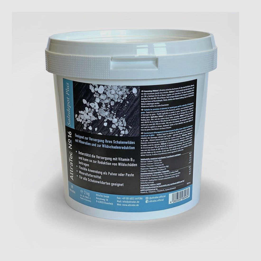 AttraTec No 16 Zout Depot Plus 2 kg
