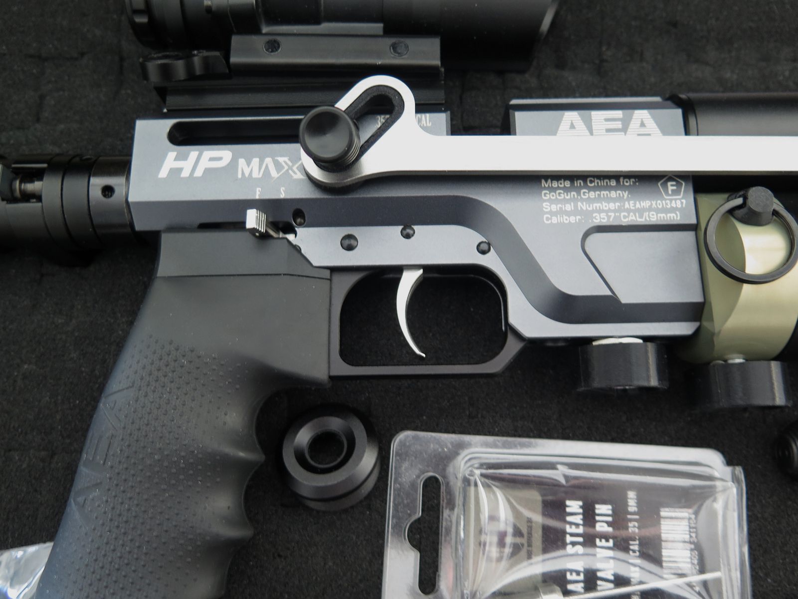AEA HP - Max Pumpgunaction inkl. Kompressor Zubehör Top Zustand