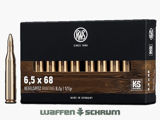 RWS Kegelspitz 8,2g - 127gr 6,5x68