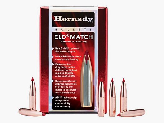 Hornady kogelpunten .30 (.308) ELD Match 195gr