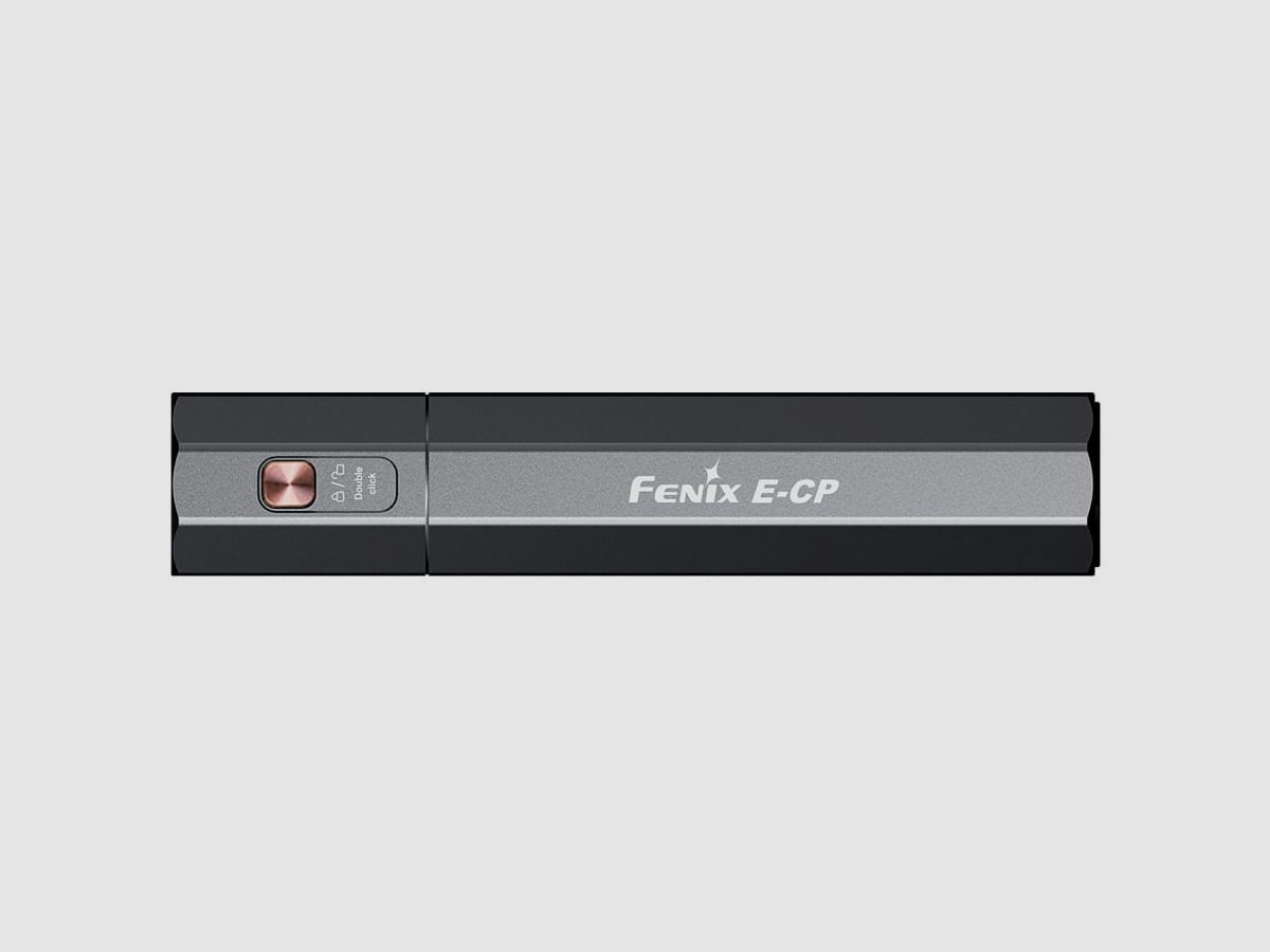 Black Fenix E-CP LED flashlight with power bank, image 4 of 4