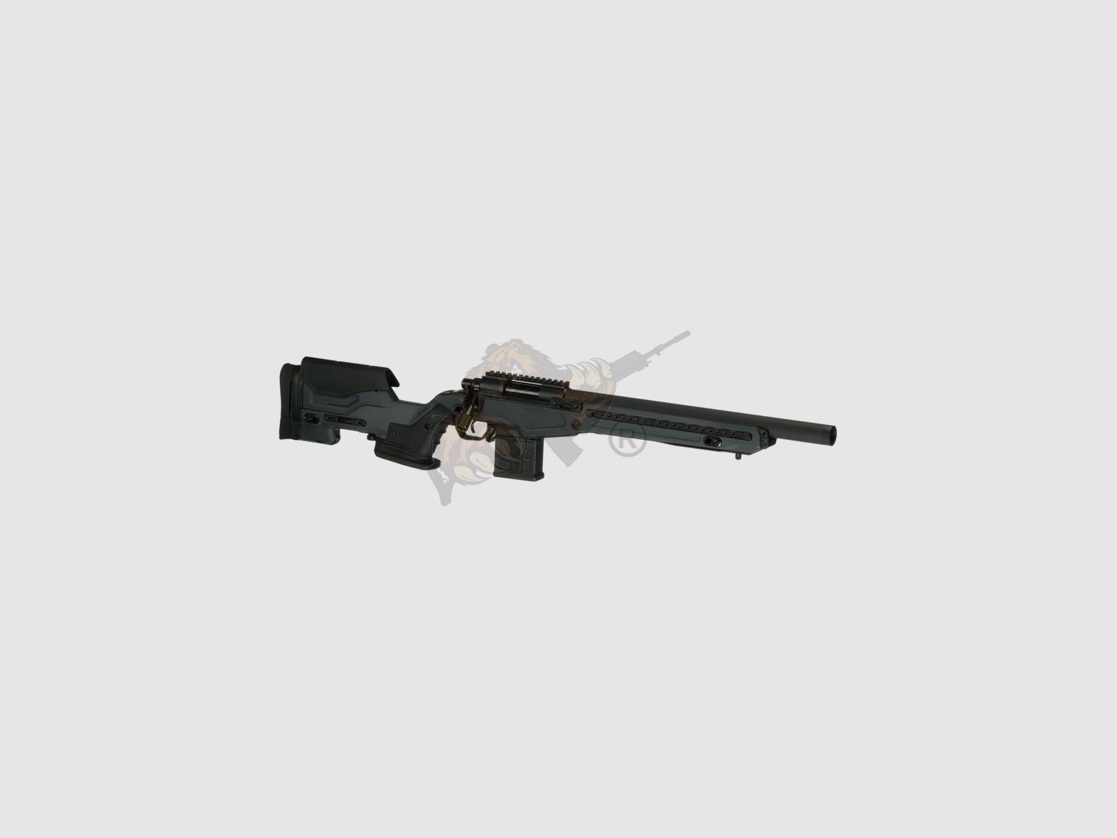 AAC T10 Short Bolt Action Sniper Rifle Grey -F-