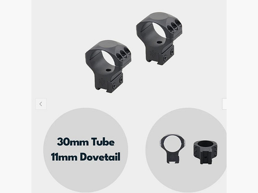 Vector Optics XASR-3005 X-Accu Montage für 30mm Tubus, 11mm Dovetail, h= 32mm