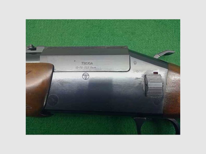 Bockbüchsflinte Tikka Kal.12/70-.222Rem. gebraucht