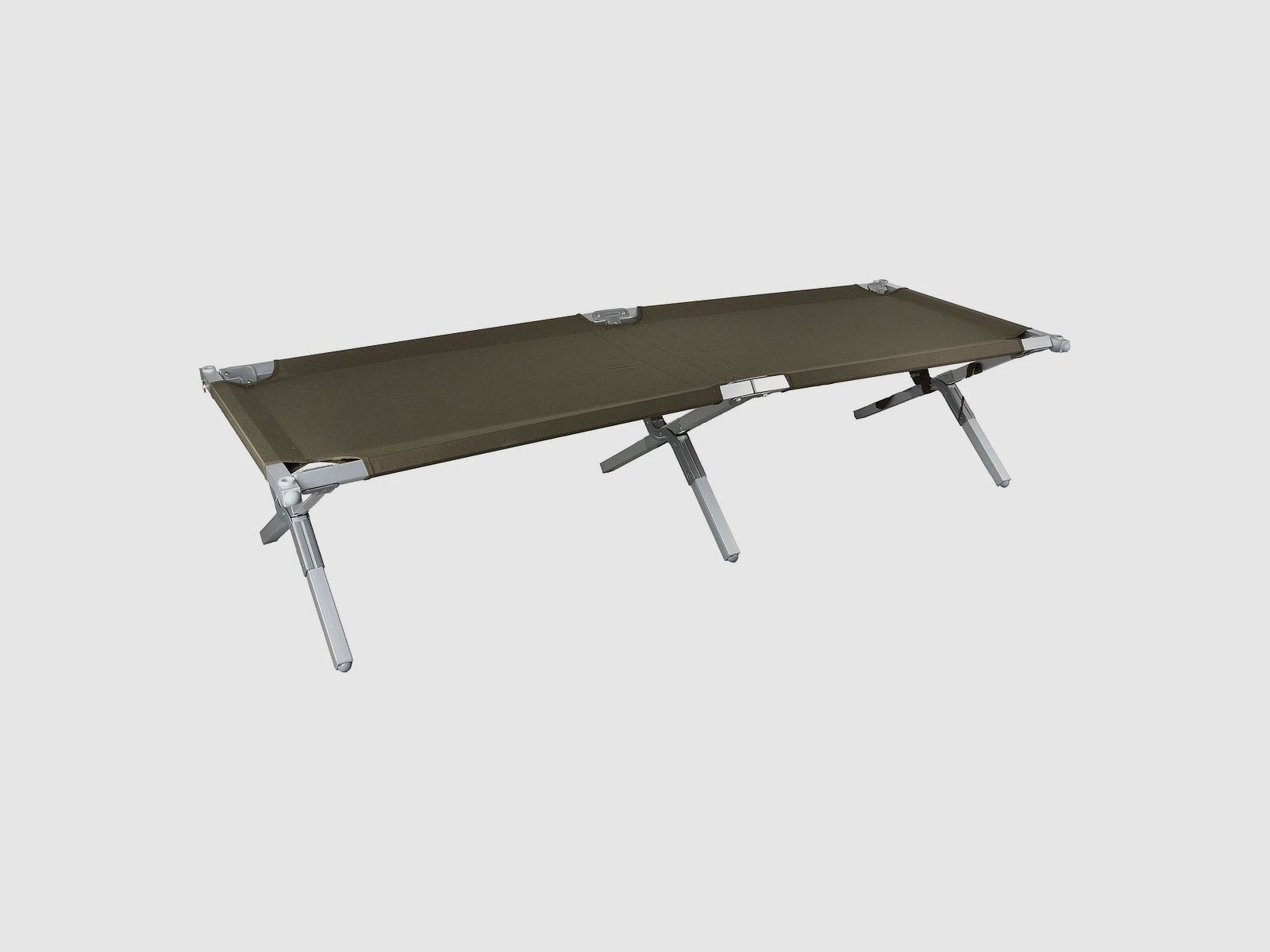 Mil-Tec US Feldbett Alugestell 210 x 70 cm Gen. II