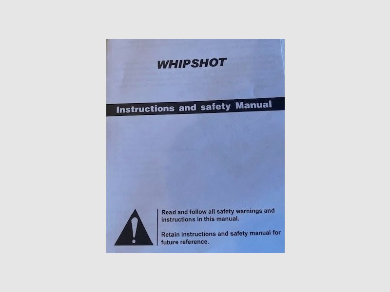 WHIPSHOT SET EEN BOOGSCHIETSET (OP SET 754,- €)