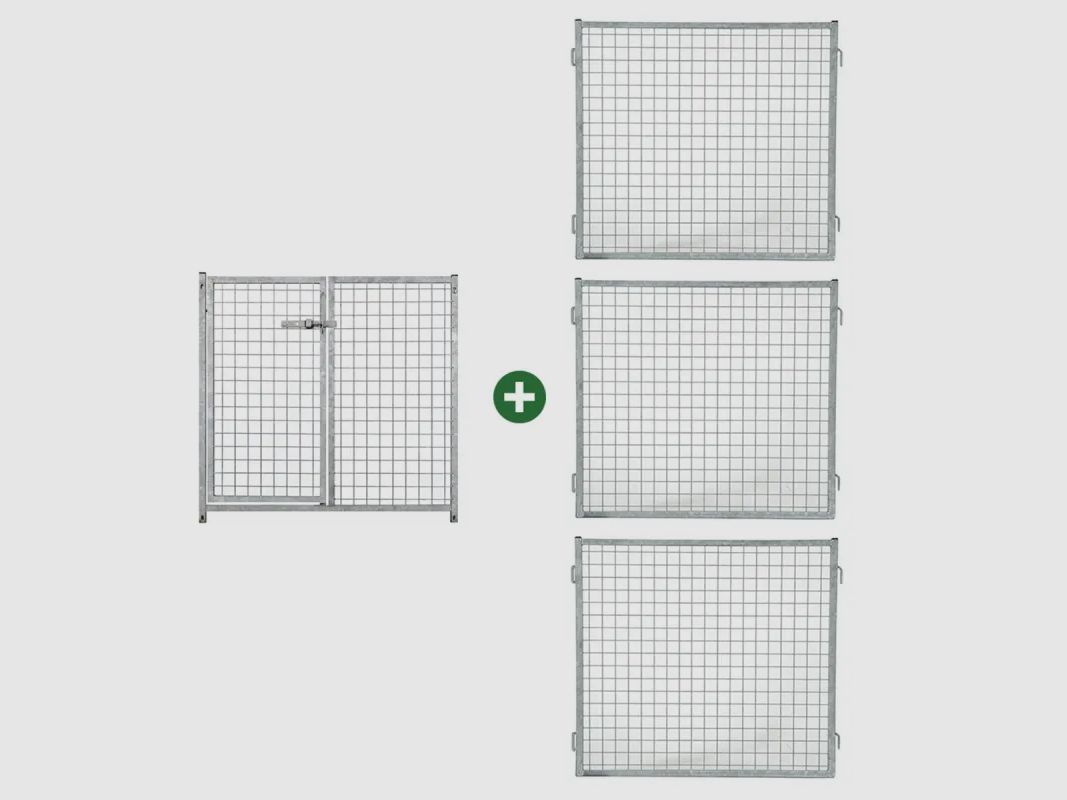 Welpenpark-Set quadratisch 1 x 1 m, Bild 3 von 11