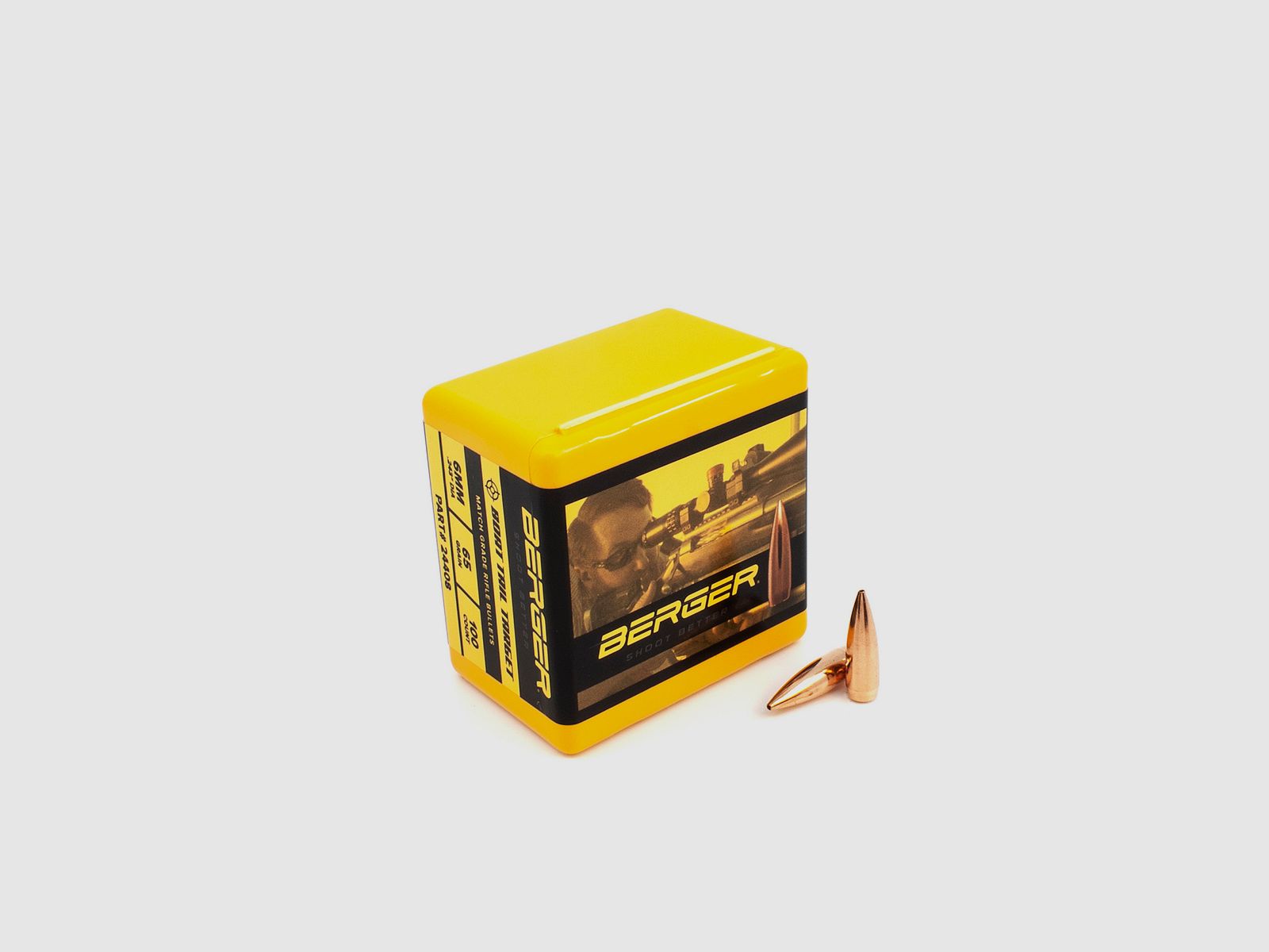 Proiettile Berger 6mm/.243 BT Target 65GR 100 pezzi