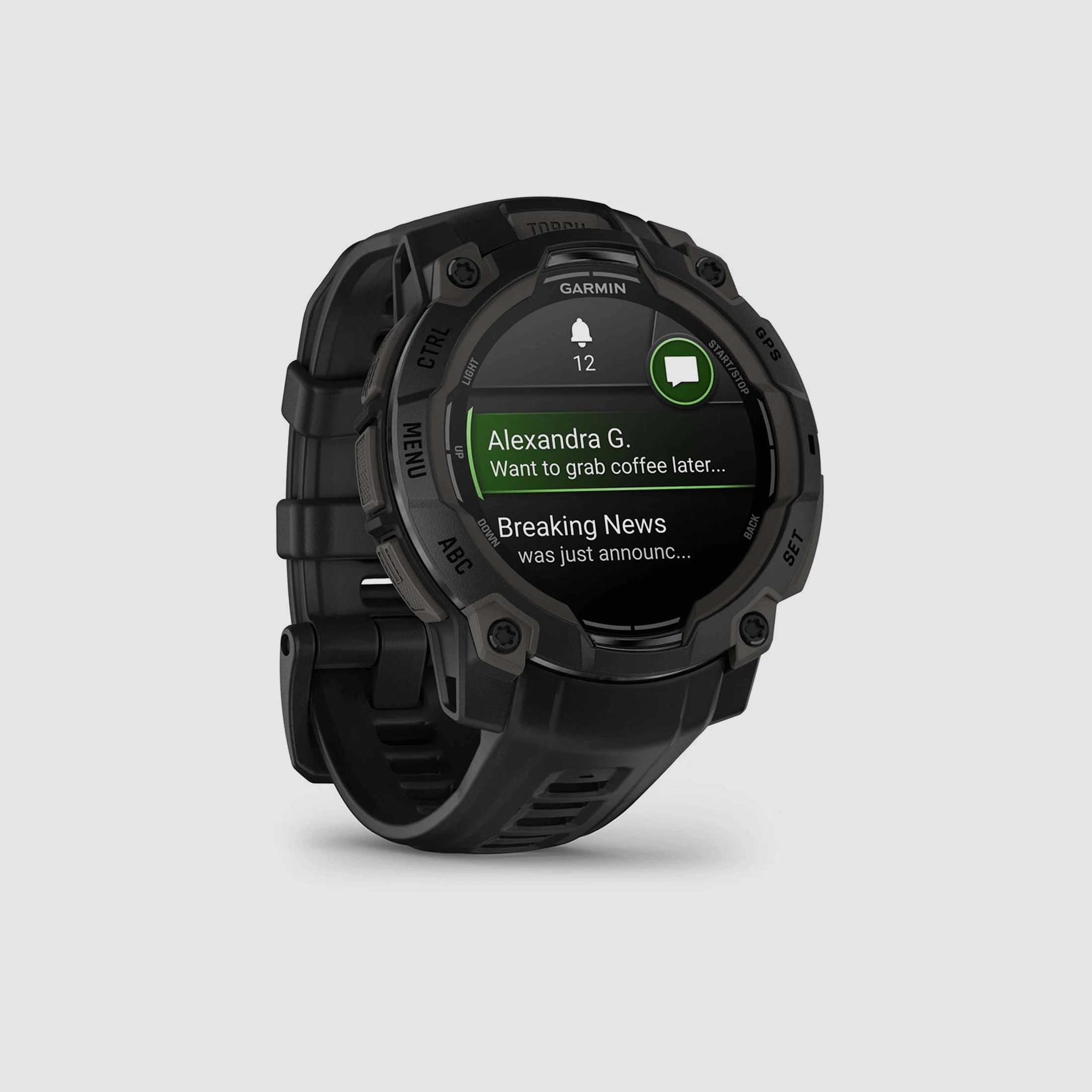 WATCH – GARMIN – INSTINCT® 3 | 45MM | AMOLED | BLACK, image 3 of 16