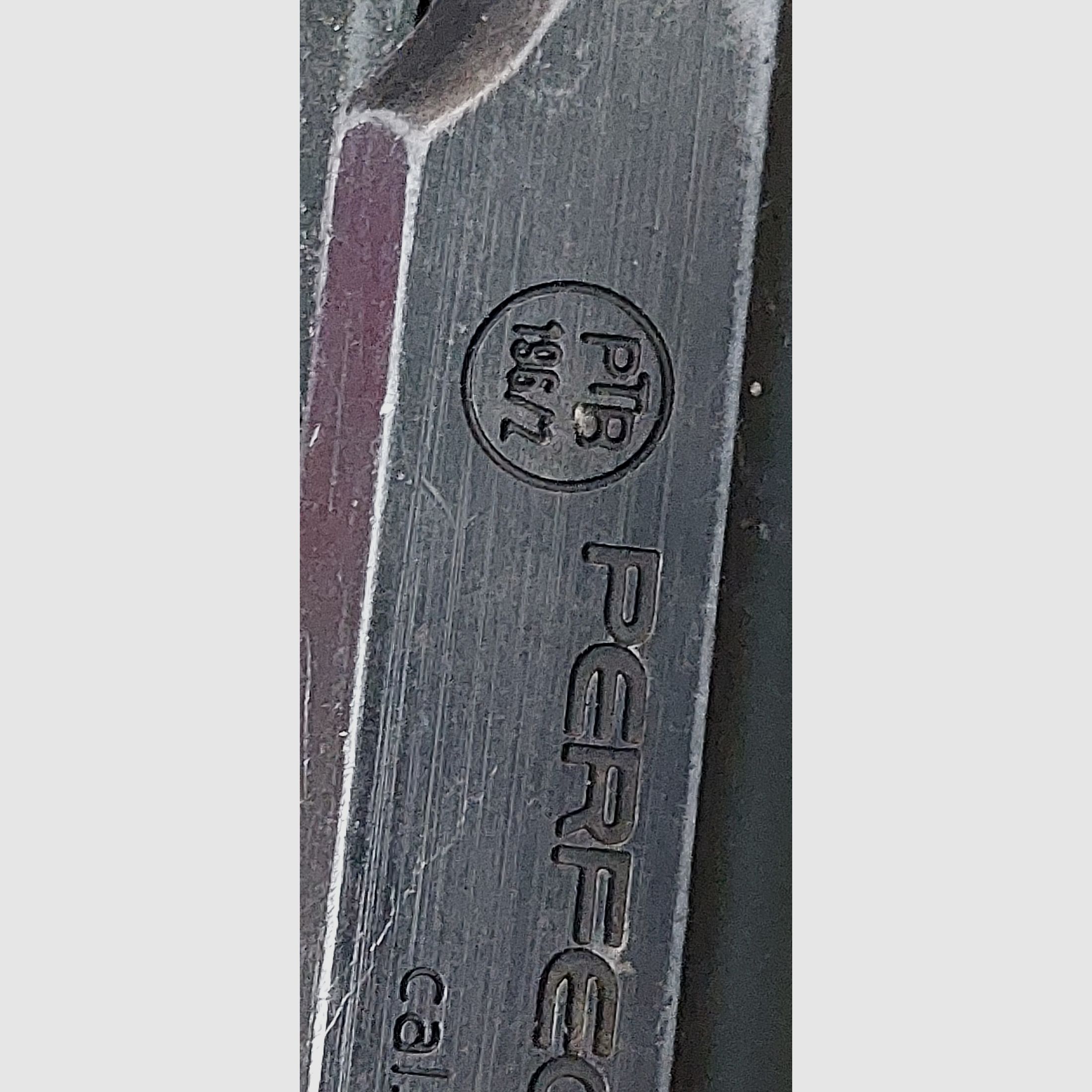 ⚠️SELTEN!⚠️ PERFECTA "El Alamein" Schreckschuss Pistole 8 mm P.A.K (PTB 196/2)