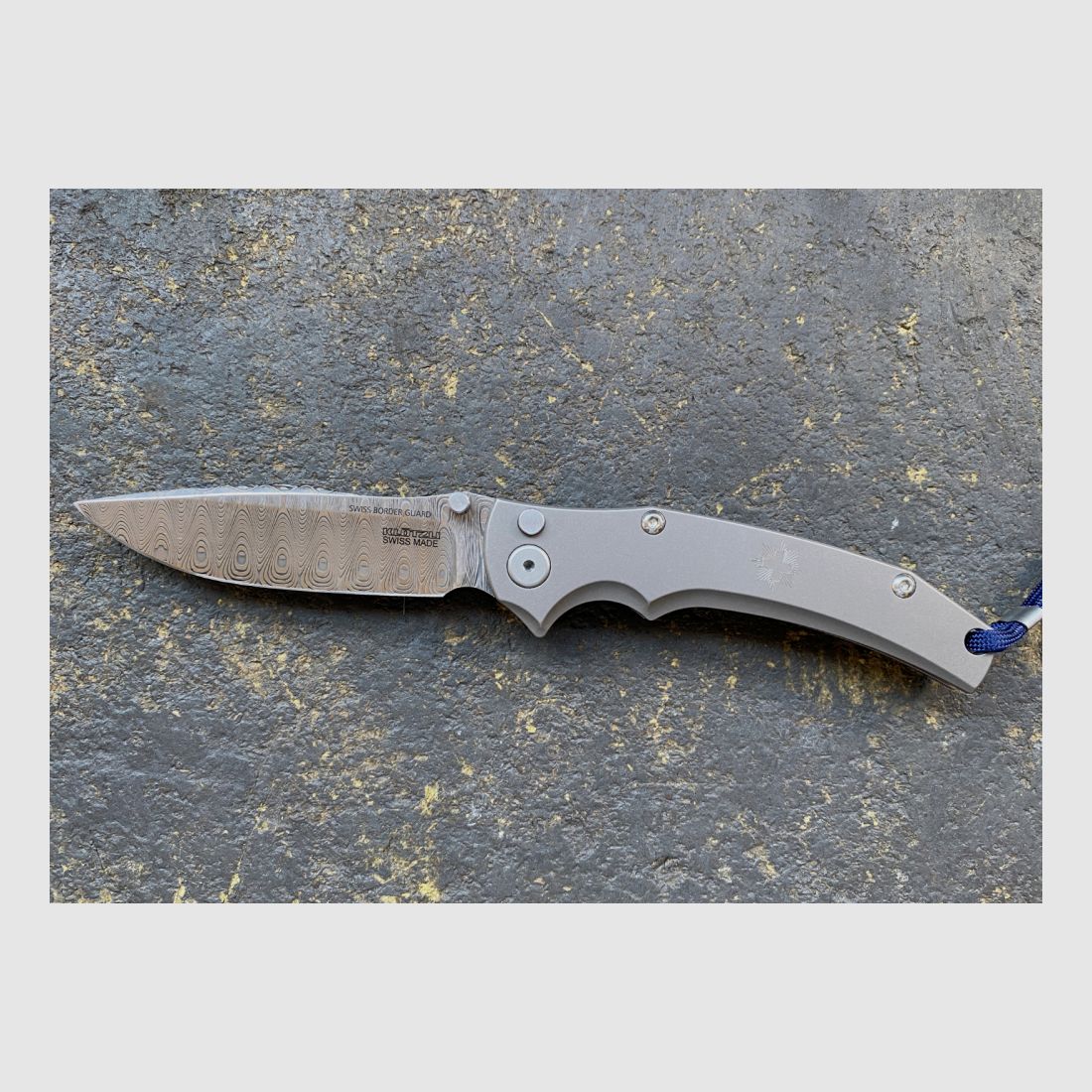 SWISS BORDER GUARD KNIFE SBG 1, DAMAST, Bild 6 von 8